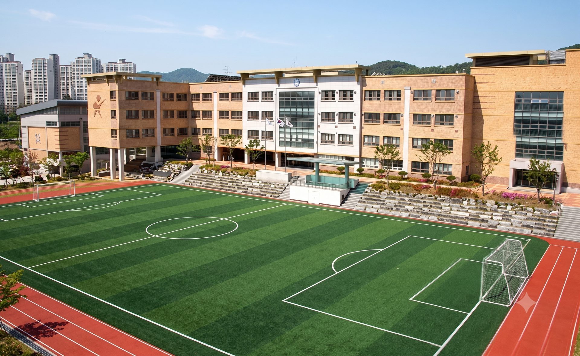 학교청소 현장